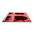 thumbnail image 2 of Ahgly Company Machine Washable Indoor Rectangle Abstract Red Modern Area Rugs, 3' x 5', 2 of 4