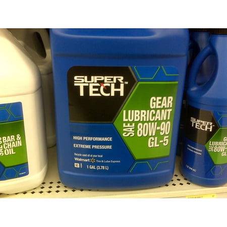 Super Tech Hgh Performance 80W-90 Gear Lubricant, 1 qt