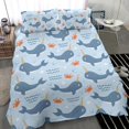 thumbnail image 4 of Juego de cama Narwhals, 4 of 4