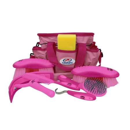 UPC: 1002350527502 | Derby Originals Premium Ringside 8 Item Horse Grooming Kits