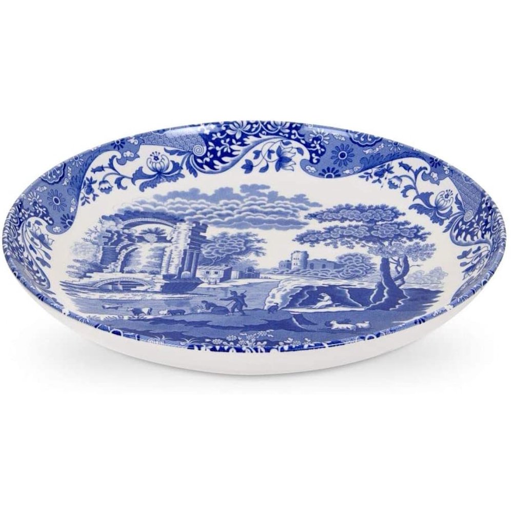 Spode Blue Italian 12 Inch Porcelain Pasta Bowl