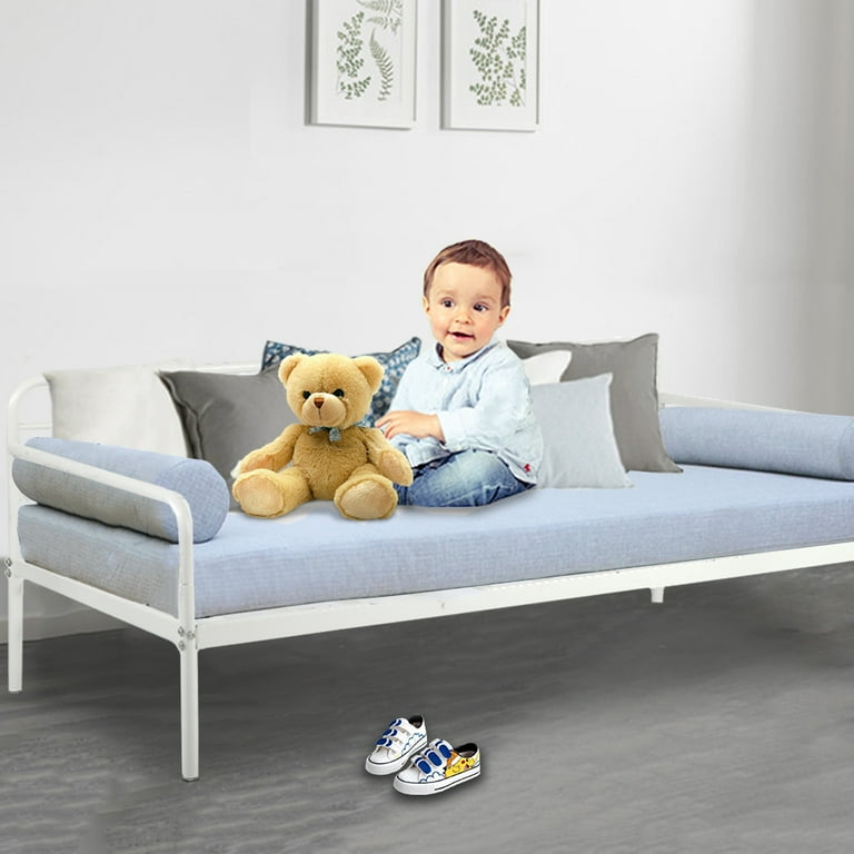 Daybed Frame Twin Steel Slats Platform Metal Daybed Base Box
