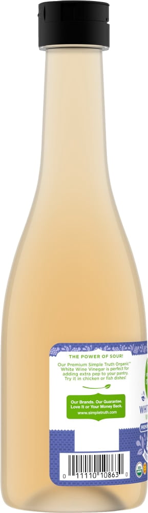 Simple Truth White Wine Vinegar 12.35 oz - 5 Pack
