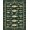 Dark Green Tan, Pattern 13, variant on Design&I 8'x10' Washable Area Rug Fishing Bass And Pike Lake Scene With Wildlife Lure Border Design for King Size Bedroom, Under Bed, Sleek Flatweave Pet Friendly