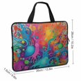 Fsmy Multicolored Design Diving Fabric Laptop Carrying Bag Computer