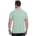 thumbnail image 6 of Iceglad Mens Polo Shirts Short Sleeve Summer Textured Golf Shirt Lightweight Stretch Casual Collared Knit Polo Tee Fashion Pullover Tops, 6 of 6