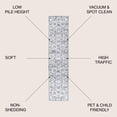 thumbnail image 4 of JONATHAN Y MODERN PERSIAN 2 x 8 Runner Rug, Cherie French Cottage - Gray/Cream, MDP505B-28, 4 of 10