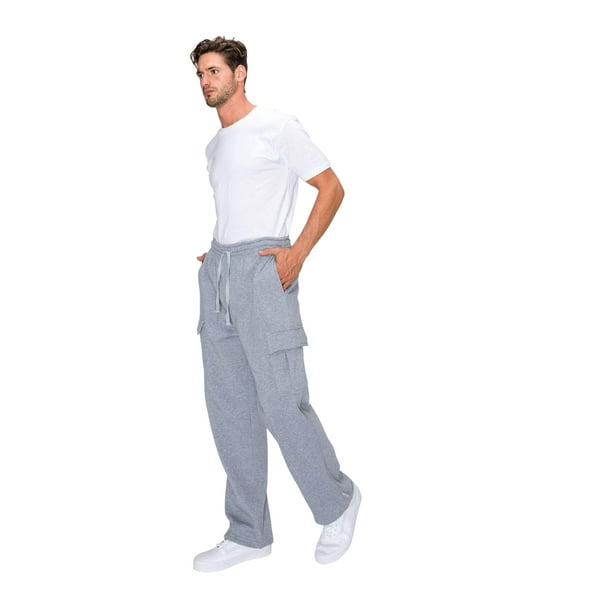 fleece cargo joggers