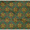 thumbnail image 4 of oneOone Organic Cotton Poplin Twill Fabric Floral Block Decor Fabric Printed BTY 42 Inch Wide, 4 of 4
