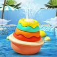 thumbnail image 4 of Cqxid Pool Mat Under $10 Toys and Hobbies Pools & Water Fun " Music: Automatic Induction Water Spray Burger Stacking Music", 4 of 7