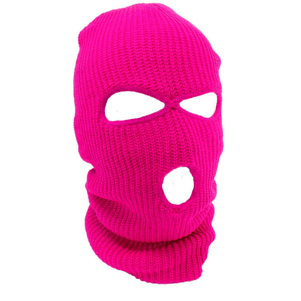 2 Hole Full Face Mask Ski Mask Winter Cap Balaclava Hood Beanie Tactical Hat 