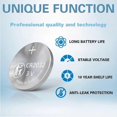 thumbnail image 2 of Key Fob Replacement Batteries for Chevy GMC Chevrolet Tahoe Suburban Acadia Yukon Terrain, 2 of 5
