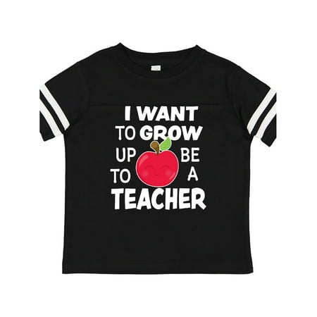 

Inktastic I Want To Grow Up To Be a Teacher Gift Toddler Boy or Toddler Girl T-Shirt