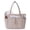 Brown, variant on Puffer Tote Bag for Women, Shoulder Bag Handbag with Cup Holder & 15.6" Laptop Compartment & Trolley Sleeve for Travel, Work, Nurse, Lightweight, 20L