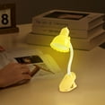 thumbnail image 5 of Gnmfd Mini Desk Lamp Folding LED Magnetic Suction Portable Night Light Rechargeable USB Power Warm Glow Eye Protection Reading Lamp For Bedroom Office Home Decorations Fairy Lights For Room, 5 of 6