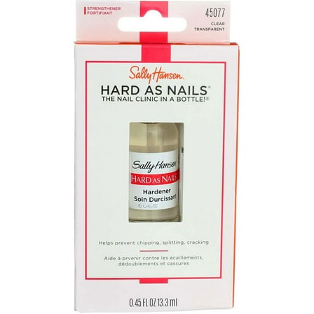 6 Pack - Sally Hansen Hard as Nails, Hardener Clear 0.45 oz