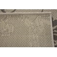 thumbnail image 5 of Unique Loom Outdoor Botanical Collection Area Rug - Floral (7' 1" x 10' Rectangle Gray/Silver), 5 of 12