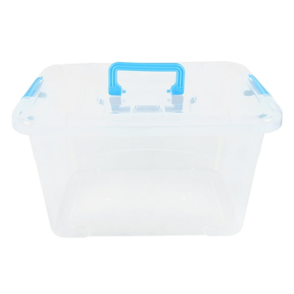 HEANUJJ Handheld Sandbox with Handle Durable Transparent Plastic Storage Box