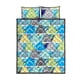 thumbnail image 5 of Juego de cama edredón con estampado de cabeza de tiburón, 5 of 5