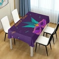 thumbnail image 7 of 60"x90" Mardi Gras Tablecloth, Waterproof Washable Polyester Square Table Cover Durable Tablecloth for Kitchen Dining Table Party Decor, 7 of 7
