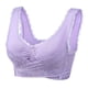 thumbnail image 5 of Sujetador push-up ajustable con borde de encaje y hebilla lateral cruzada frontal sin aro de acero, ropa interior para correr y yoga, 5 of 5