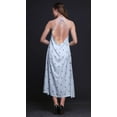 thumbnail image 3 of Bimba Robe de Plage Longue Dos Nu à Col Licou Imprimée pour Femmes, Rayondress - X-Grand, 3 of 6
