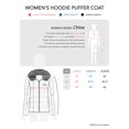 thumbnail image 6 of Hat and Beyond Womens Puffer Jacket Cold Control Mid-Length with Detachable Hood, 6 of 6