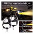 thumbnail image 4 of Par Luces Led Auxiliares Faros Faros For Auto Moto 60w, 4 of 8