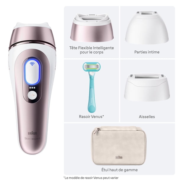 BRAUN  Skin i・expert  PL7243 Braun Skin i-Expert Smart IPL PL7243 at Home Laser Hair Removal