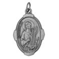 thumbnail image 2 of Traditional Catholic Saint Medal Saint Cecilia, 2 of 2