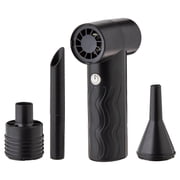 onn Rechargeable Air Duster with Multiple Nozzles and Carrying Bag