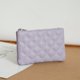 thumbnail image 1 of Cartera corta Lingge de piel sintética suave con borde cruzado, ultraliviana, para mujer, con tarjetero y monedero, 1 of 5