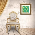 thumbnail image 3 of Charron, Veronique 12x12 Gold Ornate Wood Framed with Double Matting Museum Art Print Titled - Good Vibes Pattern VIIB, 3 of 4