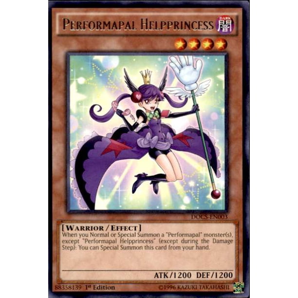 Yugioh Dimension Of Chaos Performapal Helpprincess Docs En003 Walmart Com Walmart Com