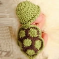 thumbnail image 1 of Adorable Turtle Knit Photo Prop Outfit with Crochet Hat for Baby Photography Session and Memory Keepsake, 1 of 6