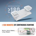 thumbnail image 4 of 24 PCs Commercial Emergency Light LED Exit Lighting Fixture Backup Battery, 4 of 7