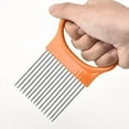 thumbnail image 3 of Tomato Slicer Holder Tool Cutting Guide Onion Potato Pepper Prep, 3 of 7