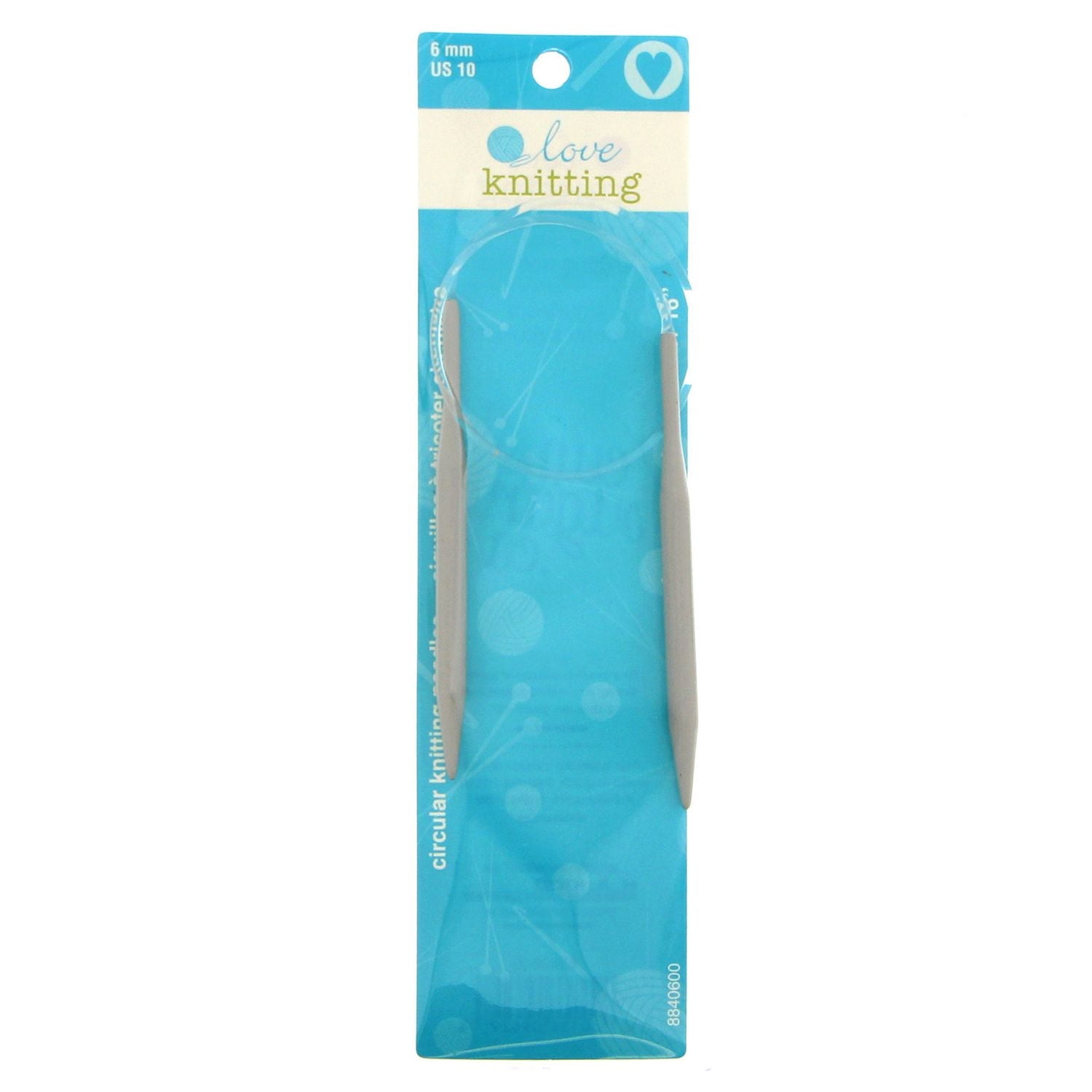 Love Knitting 16" Circular Knitting Needles, 3.25 - 6.0 mm