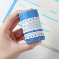 thumbnail image 4 of 8pcs Timeline Tape Weekly Date Hourly Plan Washi Tape Efficiency Decorative Masking Tapes Scrapbooking Sticker (Blue), 4 of 9