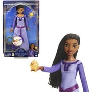 Disneys Wish Singing Asha of Rosas 11 inch Fashion Doll & Star Figure, Posable with Removable Outfit (English)