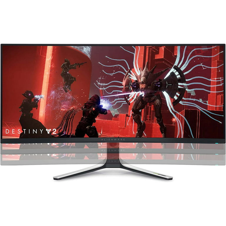 Alienware AW3423DW 34.18-inch Quantom Dot-OLED Curved Gaming Monitor,  3440x1440 pixels at 175Hz, Lunar Light (Renewed)