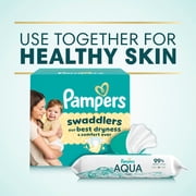 Pampers Aqua Pure Baby Wipes Unscented, 7-Pack, 392 Total Count (Select for More Options)