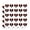 Clear, variant on Batman Arkham Asylum Video Game Harley Quinn Heart Shaped Planner Calendar Scrapbook Craft Stickers