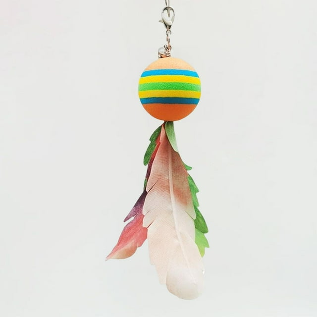 Wire Teaser Toy with Bell Beads Interactive Toys Pet Toy Option Option 7-Head