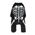 thumbnail image 4 of Disfraz de esqueleto de perro para Halloween ropa para mascotas M, 4 of 8