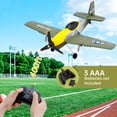 thumbnail image 5 of Bruce&Shark RC Plane, 3 Channel RC Jet Plane with 2.4GHz Remote Control 6-Axis Gyro Drone for Kids 8-12 & Adults, Beginner-Friendly Outdoor Remote Control Airplane, Rechargeable Battery, Easy to Fly, 5 of 7