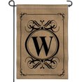 thumbnail image 1 of Anley Classic Monogram Letter W Garden Flag, Double Sided Family Last Name Initial Yard Flags - Personalized Welcome Home Decor - Weather Proof & Double Stitched - 18 x 12.5 Inch, 1 of 1