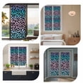 thumbnail image 6 of Ombre Leopard Window Privacy Film Print Colored Gradient Decorative Glass Window Film UV Blocking Static Cling Non-Adhesive Sticker Covering for Home Door 17.7 x 78.7 inches, 6 of 8