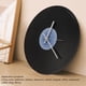 thumbnail image 3 of Reloj De Pared, Reloj De Pared Redondo Retro De 12.0 In, Silencioso, Clásico, Decorativo, De Cuarzo, Funciona Con Pilas, Diseño De Registro Vintage, Reloj Para Sala De Estar,, 3 of 7