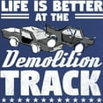 thumbnail image 2 of CafePress - Demo Derby Life Is Better At Dem Maternity T Shirt - Maternity Dark T-Shirt, 2 of 3